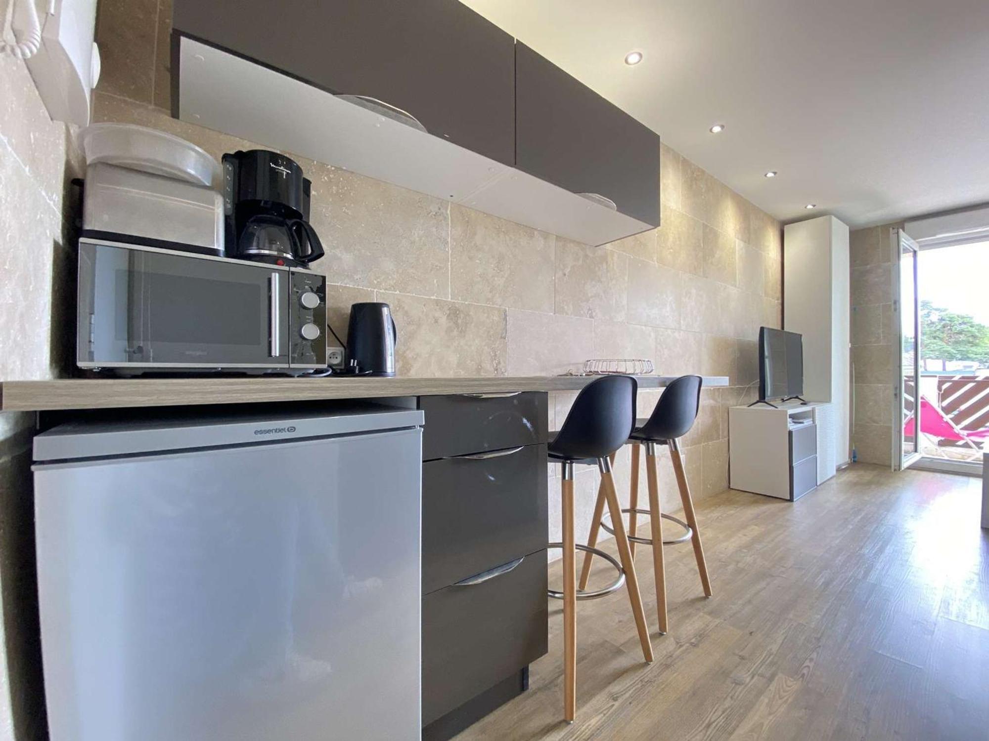 Studio Moderne Avec Balcon Sud, Parking Prive, Pres Avenue De Gaulle - 2 Couchages A La Baule - Fr-1-245-107 ภายนอก รูปภาพ