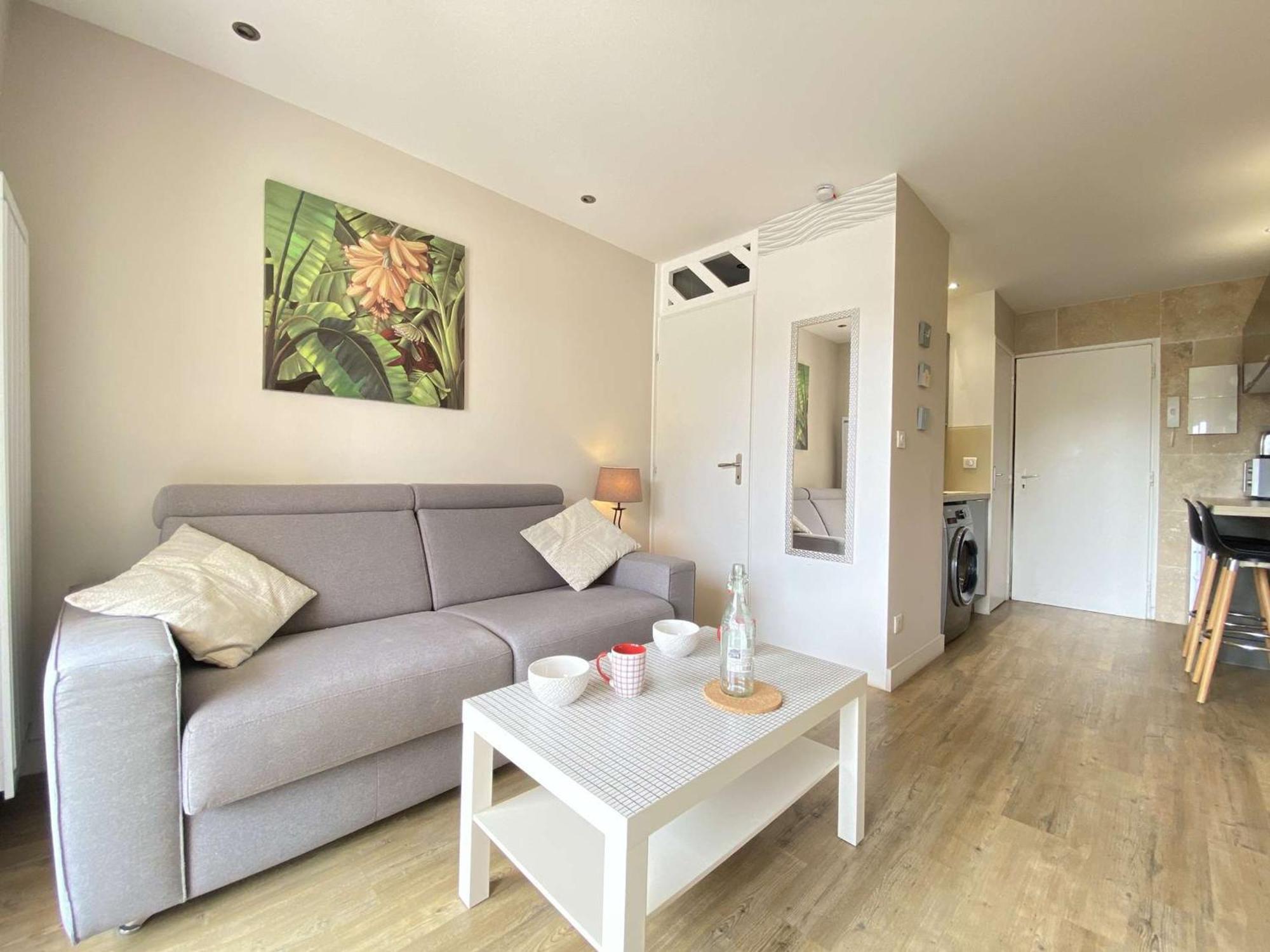 Studio Moderne Avec Balcon Sud, Parking Prive, Pres Avenue De Gaulle - 2 Couchages A La Baule - Fr-1-245-107 ภายนอก รูปภาพ