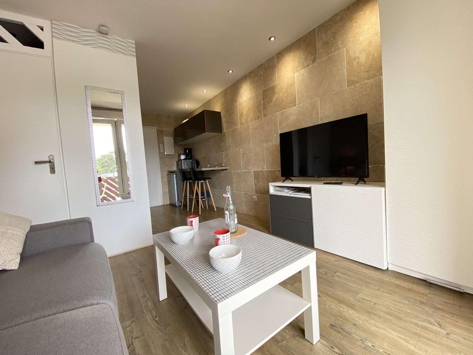 Studio Moderne Avec Balcon Sud, Parking Prive, Pres Avenue De Gaulle - 2 Couchages A La Baule - Fr-1-245-107 ภายนอก รูปภาพ